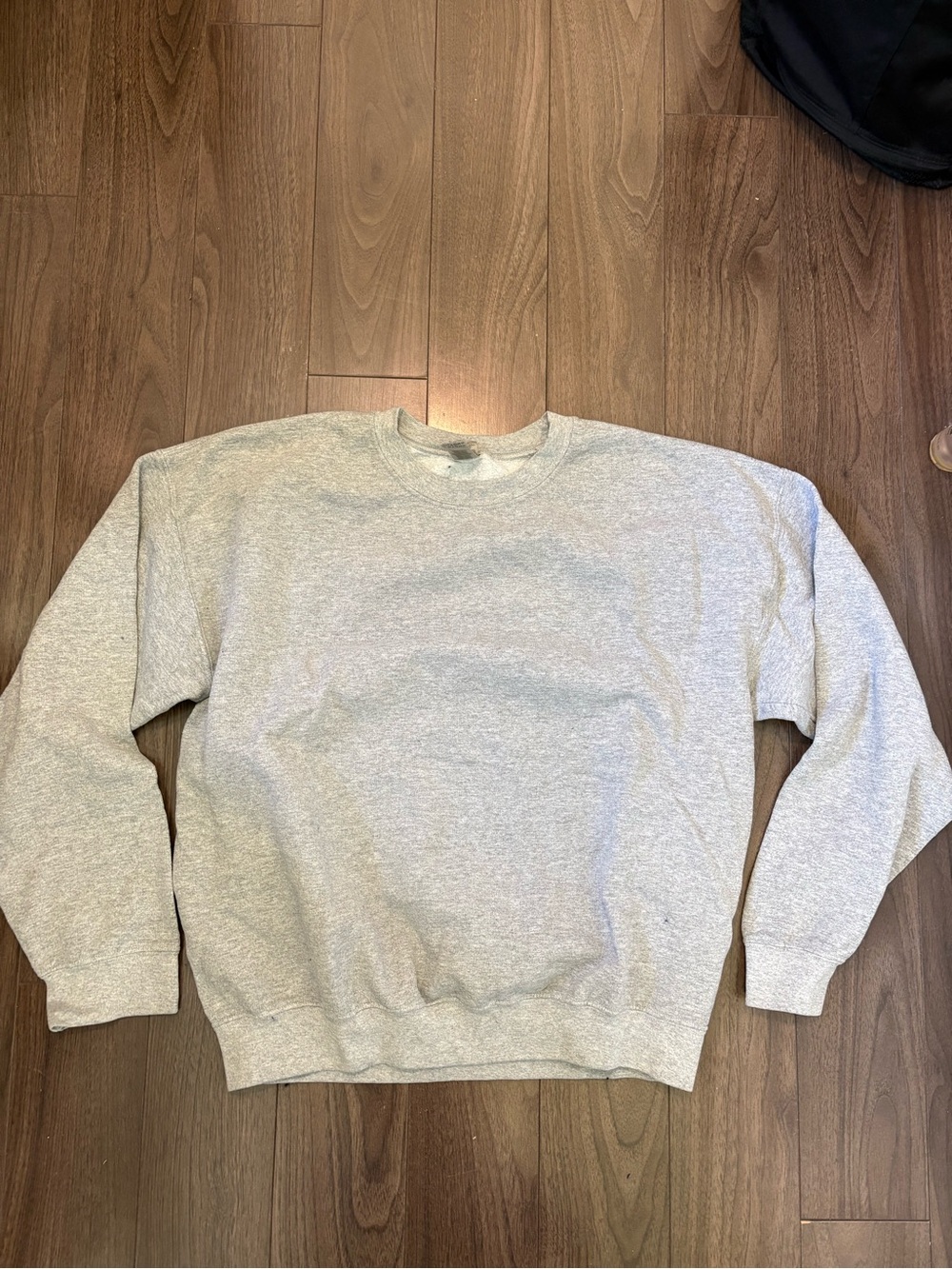 Gildan Light Heather Gray Crewneck Sweatshirt